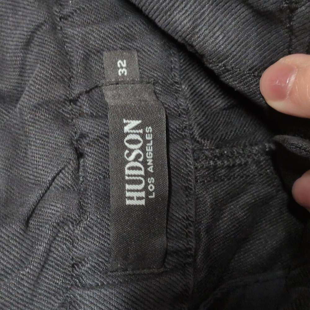 HUDSON Wide Leg Paperbag Waist Jeans High Rise Trouser Pant | 32 | NWT - Picture 5 of 12